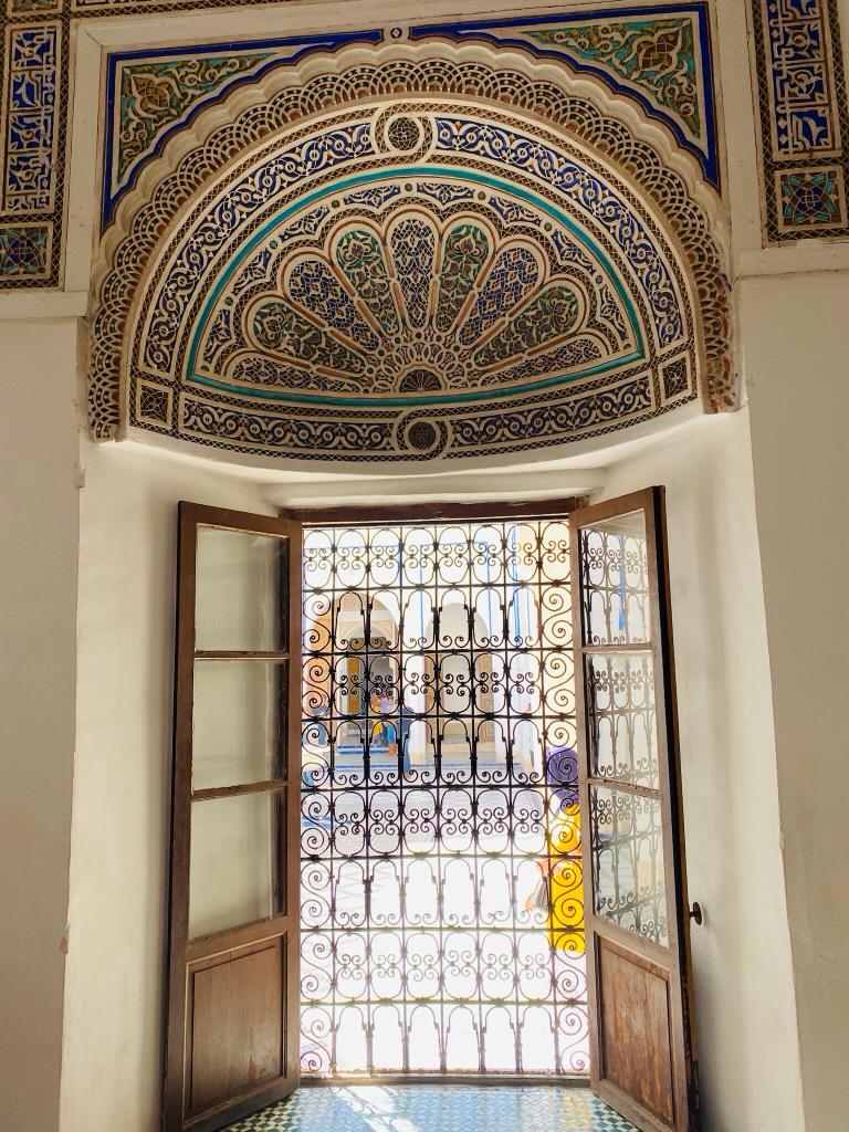 marrakech morocco doorway