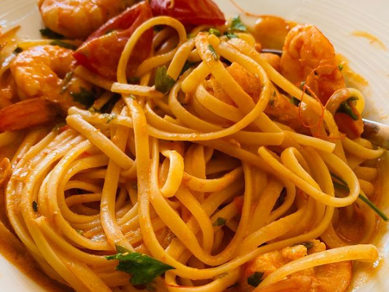 valta restaurant spaghetti